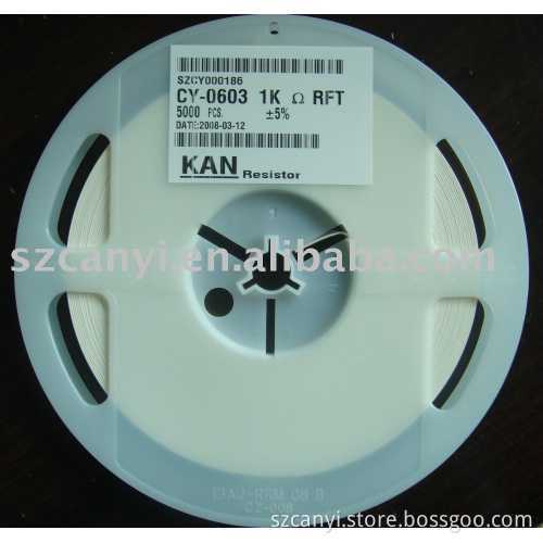 SMD resistor 0603 0R,10R-10M